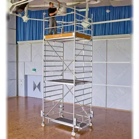 Layher Rollgerüst Uni Kompakt P2 mit Gerüststützen 8,20m AH