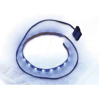 Inter-Tech LED Streifen, blau, 30 cm