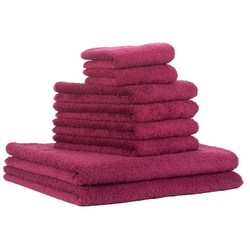 PANA® 8-tlg. Frottier-Set • Frottee Handtücher Set • Gästetuch • Handtuch • Duschtuch • 100% Baumwolle • Hautverträglich • Ökotex Zertifiziert • Handtuchset