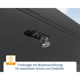 Hörmann EcoStar Gartenbox Elegant 166 x x 72,5 cm,