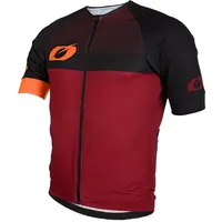 O'Neal O ́Neal Mountainbike Trikot Aerial Jersey Split V.23 I Fahrradshirt Herren & Damen I MX DH FR MTB Trikot I Superleichtes Jersey mit viel Bewegungsfreiheit | Rot Orange | Größe M
