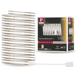 Paulmann MaxLED 500 LED Strip COB Basis-Set 3 m warmweiß Full-Line silber