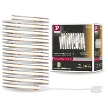 Paulmann MaxLED 500 LED Strip COB Basis-Set 3 m warmweiß Full-Line silber