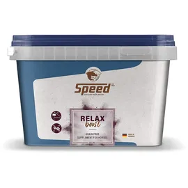 Speed horsecare with passion EST. 1963 Speed Relax Boost, 1.500 g, Entspannungs-Boost für lockere Muskeln und einen ausgeglichenen Geist, Ergänzungsfutter für Pferde, stärkt das Nervenkostüm, getreidefrei