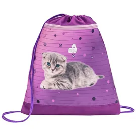 Belmil Mini-Fit Schulranzen-Set 4tlg Little Catly Lila