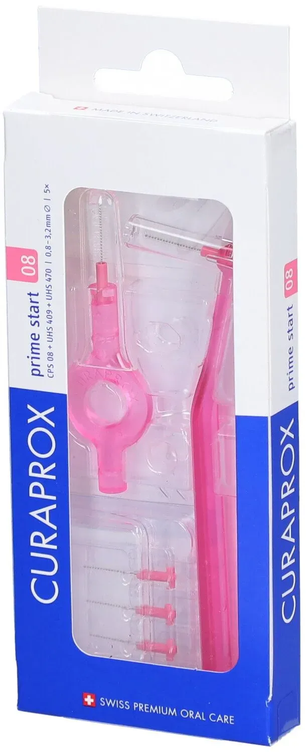 Curaprox CPS 08 Start Interdentalbürsten 0,8-3,2 mm