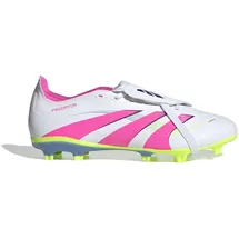 adidas Predator League FG/MG Herren Cloud White/Lucid Pink/Lucid Lemon 43 1/3