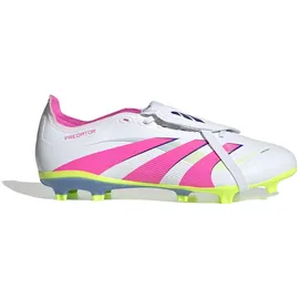adidas Predator League FG/MG Herren Cloud White/Lucid Pink/Lucid Lemon 43 1/3