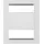 SUNLINES Dachfensterplissee Young Style Energy Saving 49,4 x 93,9 cm weiß