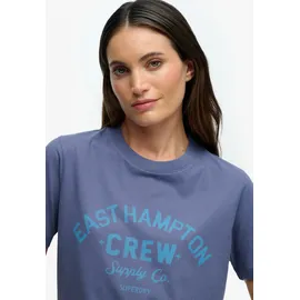 Superdry Beach Club Relaxed Tee Blau L