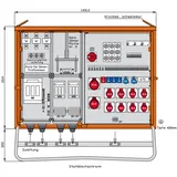 Walther Werke Anschlussverteilerschrank DEM250-W