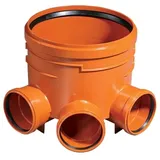 Gebr. Ostendorf Kunststoffe Schachtboden Rechts-Mitte-Links DN/OD 400/110)