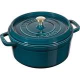 Staub Cocotte 28 cm rund la-mer