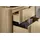 Badplaats Waschbeckenunterschrank Cremona 2 Schublade 100 x 54 cm Eiche