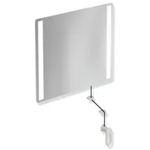 Hewi 801 Kipp-Lichtspiegel LED 801.01.40097 600x540x6mm, lichtgrau