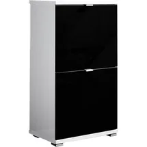 Germania Schuhschrank Colorado Lack / Hochglanz Schwarz