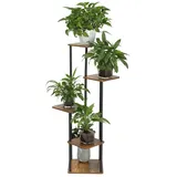 LALAHO Blumenständer Blumenständer Blumenständer 5 Etagen Blumenregal, 5 Etagen Blumenregal