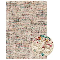 Primaflor RELIC Hochflorteppich 80 x 150 cm Beige/Mehrfarbig