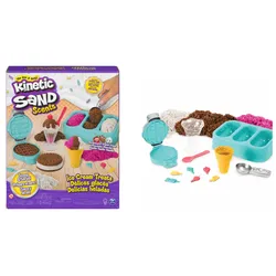 Spin Master - Kinetic Sand Eiscreme Set mit Duftsand, 510 g