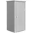 0,93 x 0,83 x 1,83 m silber-metallic