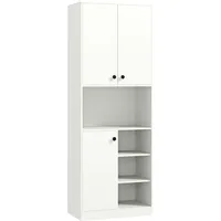 Costway Küchenbuffet 166 cm Weiß