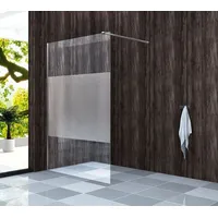 8 mm Duschtrennwand TANDARE-FR 140 x 200 cm - Transparent