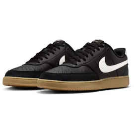 Nike Court Vision Low Herren Black / Sail / Gum Light Brown 42,5