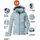 KILLTEC Damen Steppjacke/Jacke in Daunenoptik mit Kapuze KOW 10 WMN QLTD JCKT, hell eisblau, 50, 43302-000