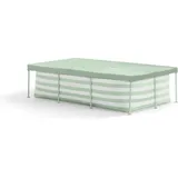 Swim Essentials Rechteckige Pool Abdeckplane grün, 260 x 160 cm