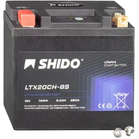 SHIDO LTX20CH-BS 6 Ah 0 A