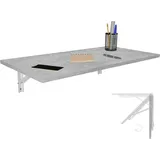 KDR Produktgestaltung Wandklapptisch Schreibtisch Tischplatte 80X40 Cm in Betono