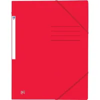Oxford Eckspannmappe TOP File+, A4, 390g, 3 Einschlagklappen, Gummiband,
