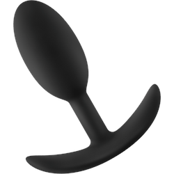 Anal Adventures - Vibra Slim Plug, 10,1 cm, schwarz