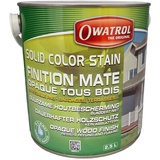 Owatrol Solid Color Stain Wetterschutzfarbe, Acryl-Decklack - 2.5 l