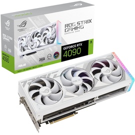 Asus ROG Strix GeForce RTX 4090, ROG-STRIX-RTX4090-24G-WHITE, 24GB GDDR6X, 2x HDMI, 3x DP (90YV0ID3-M0NA00)