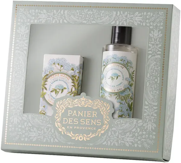 Panier des Sens Coffret Crème Mains ABSOLUES Metallbox 3 Handcremes 30ml Geranie Jasmin Orangenblüte - 3 Artikel im Set