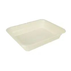 Greenbox Menüschalen, Zellulose, natur, 1300 ml DFC096101 , 1 Packung = 110 Stück