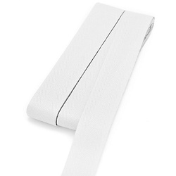 buttinette Nahtband, weiß, Breite: 2 cm, 5 m