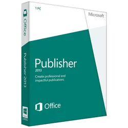 Microsoft Publisher 2013 Vollversion | Windows | Produktschlüssel + Download