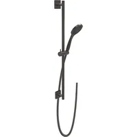 GESSI Rilievo, Brausestangen-Set - Metall schwarz gebürstet