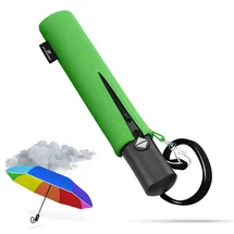 Styngard Regenschirm Kinder mit Sicherheitsreflektoren - Regenschirm Kinder Schulranzen Modell ROTTERDAM (regenbogen) - Klein