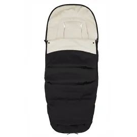 EasyWalker Zoey Fußsack Pure Black, Schwarz
