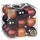 inges magic & goodz Inge-glas Weihnachtskugeln Kunststoff 6cm 27er Set - Goodz 27 Stück 6 cm Flame Mix