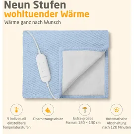 Medisana HB 415 Heizdecke 180 x 130 cm Denim-Blau