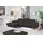 Cotta Ecksofa Komaris, Ecksofa, wahlweise mit RGB-LED-Beleuchtung und Bettfunktion/Bettkasten, braun