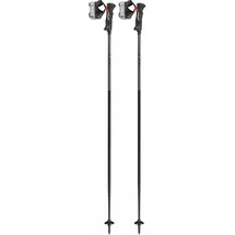 Leki Airfoil 3D Skistöcke (Größe 110CM, schwarz)
