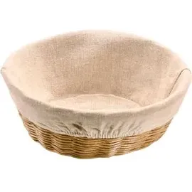 KESPER Brotkorb mit Stoffauskleidung, Ø 25 cm, Kesper