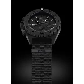 KHS SH2CXTOT.NB Herren-Armbanduhr Shooter MKII Chronograph XTAC - Schwarz