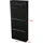 [en.casa] Sokndal 50 x 118 x 15 cm schwarz / schwarz