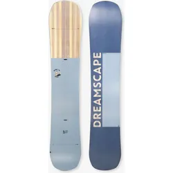 Snowboard Herren Allmountain/Freestyle - SNB 100 grau 160cm Midwide